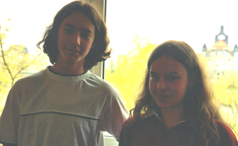 Nadine und Lukas